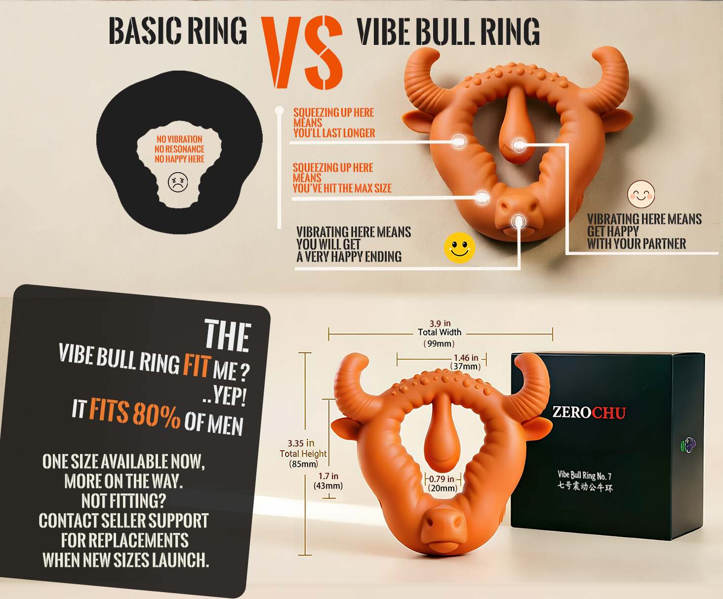 orange Vibe Bull Ring